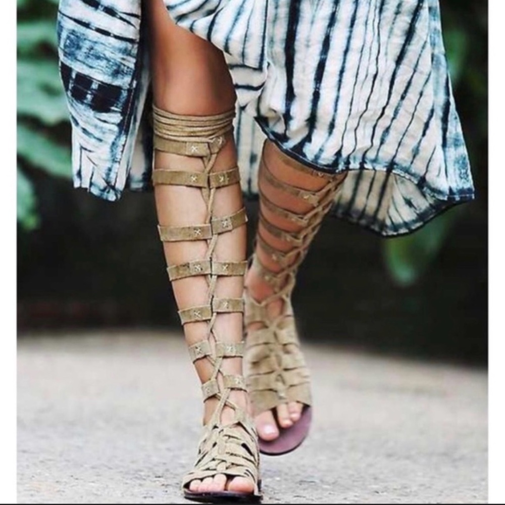 Free people cypress Gladiator Sandals in Tan